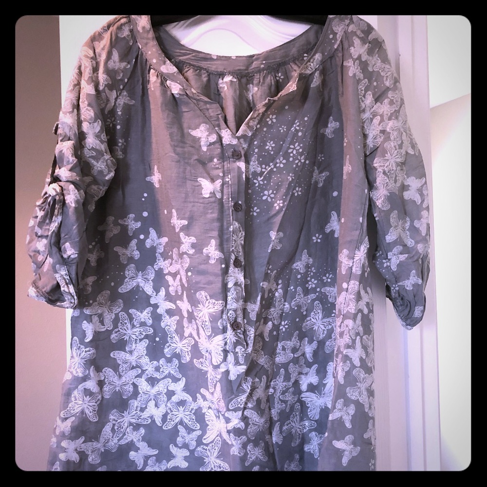 Silk blend tunic - 🇮🇹 Italy